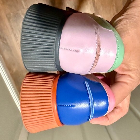 CHARLOTTE STONE Adam V2 platform color block loafers. Size 9 - Picture 10 of 11